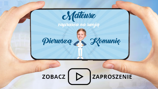 Zaproszenie na Komunię