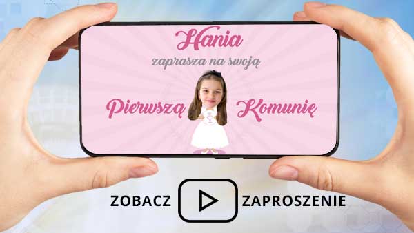 Zaproszenie na Komunię