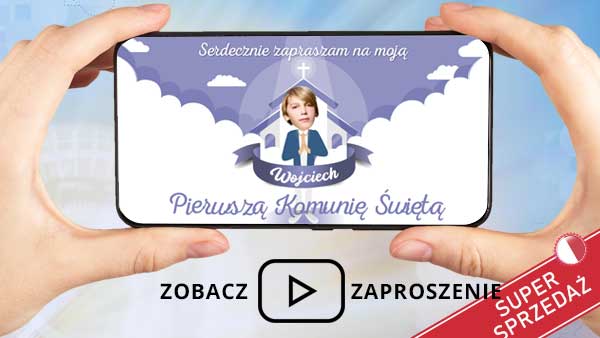 Zaproszenie na Komunię